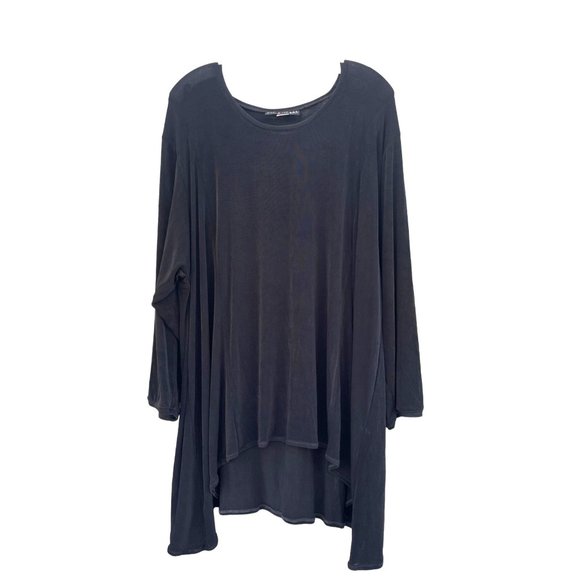 Dress to kill women’s one size Onesize black long dress or blouse 2X Oversized - Picture 1 of 9